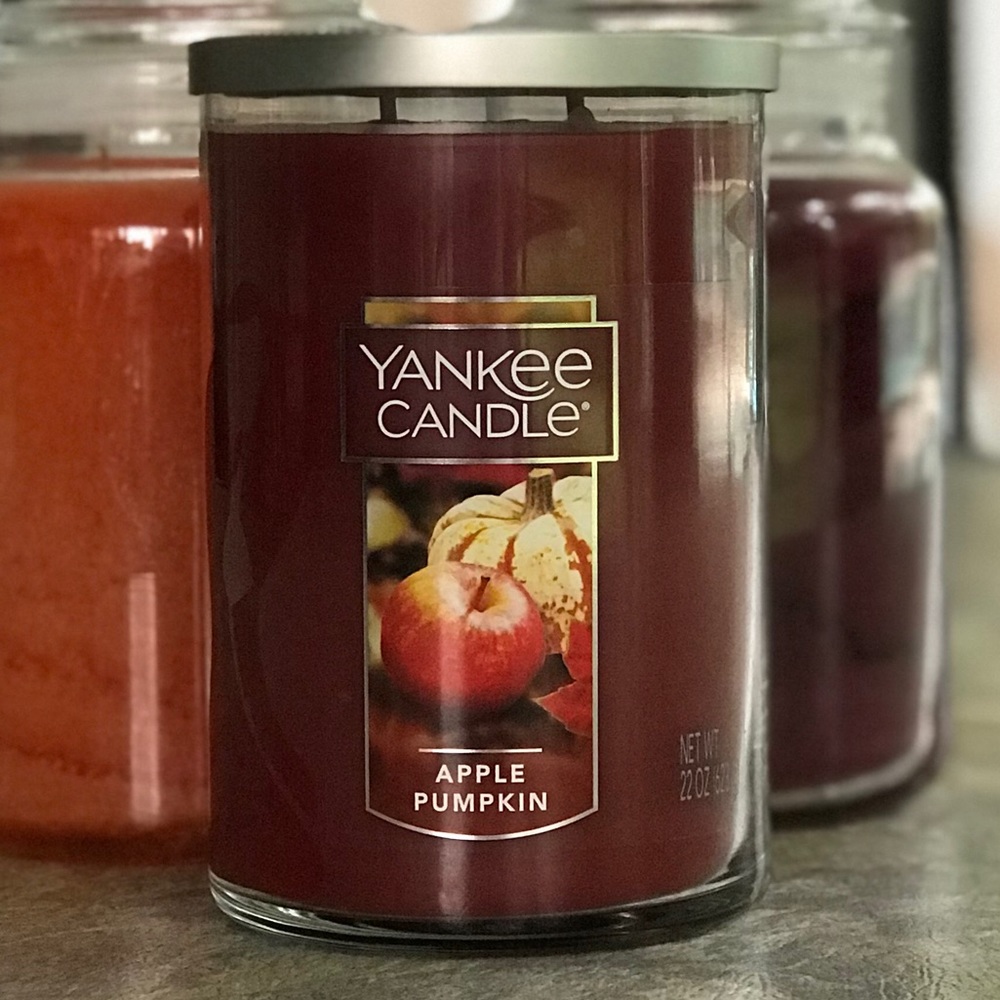 Yankee Candle Apple Pumpkin Lg 22oz Tumbler, New